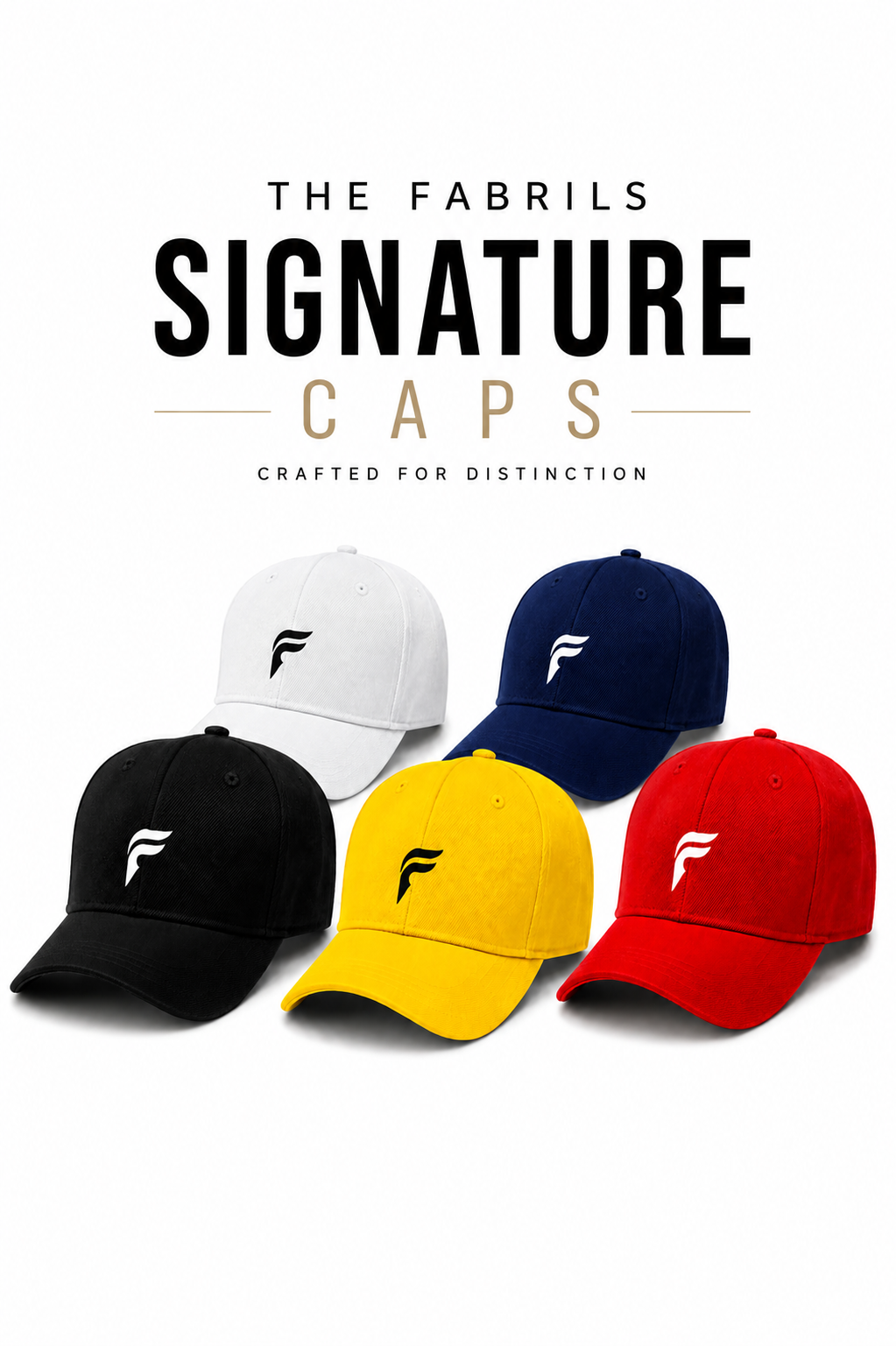 The Fabrils Signature Caps | Premium Caps Pakistan
