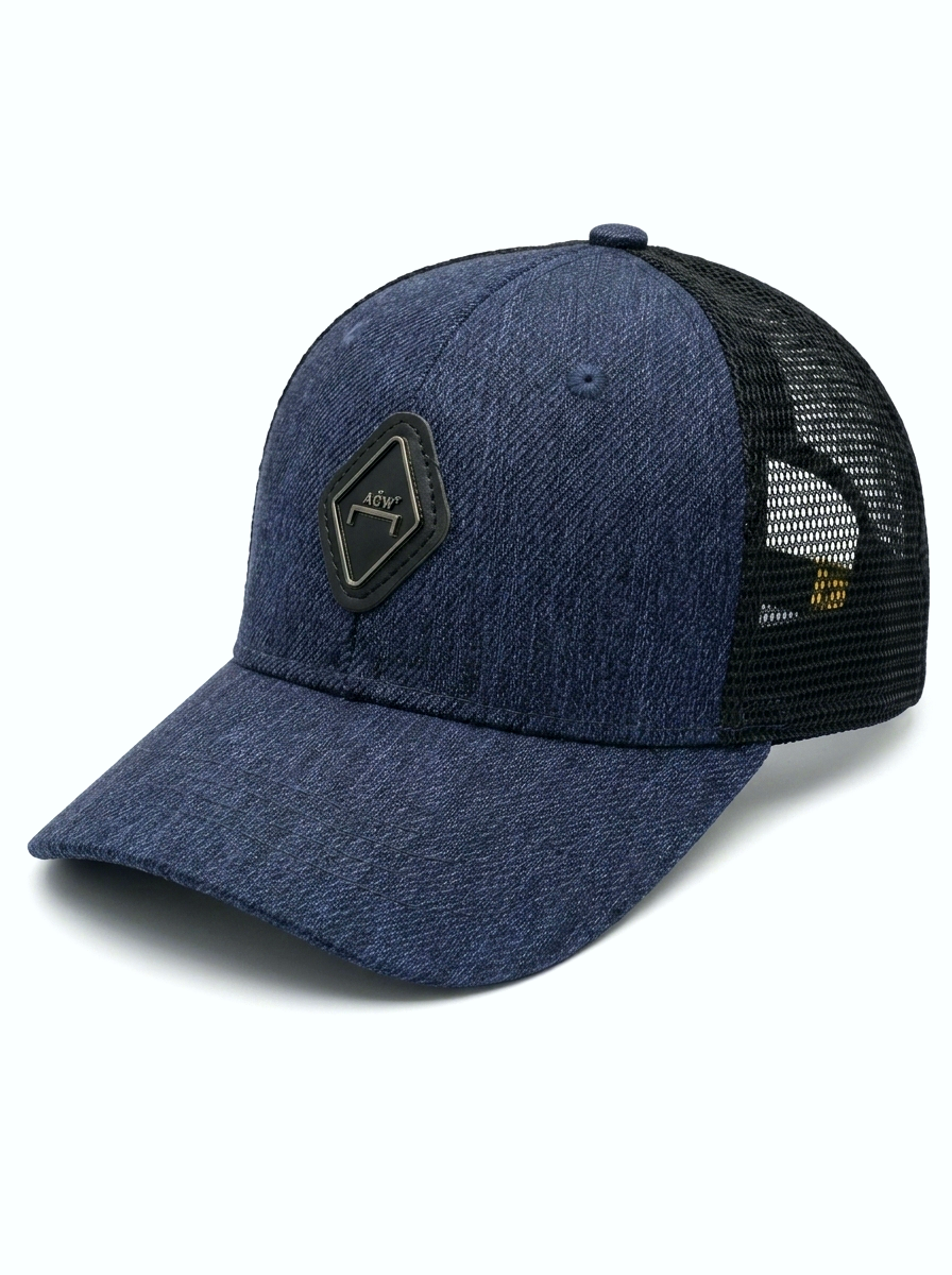 Vertex Navy Trucker Cap