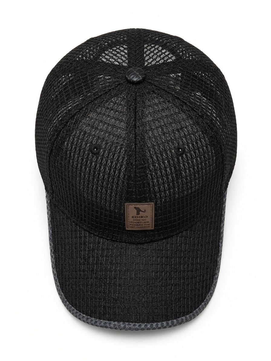 Velorian Black Trucker Cap