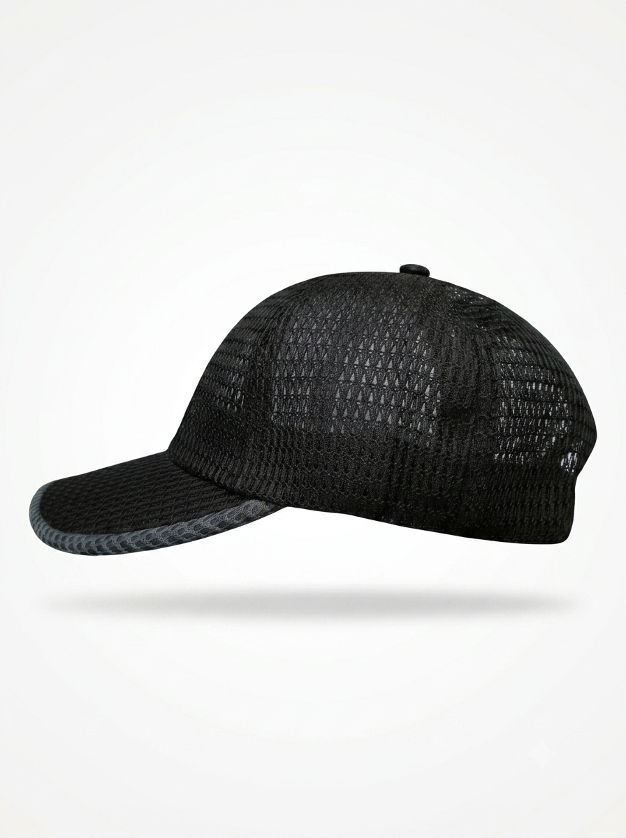 Velorian Black Trucker Cap