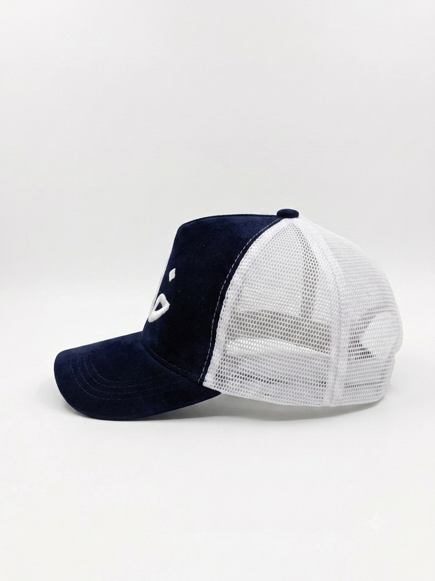Khan Embroidered Trucker Cap