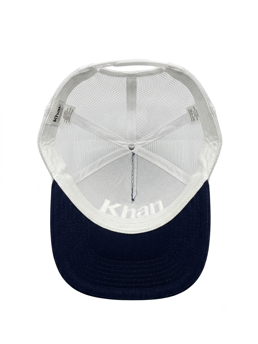 Khan Embroidered Trucker Cap