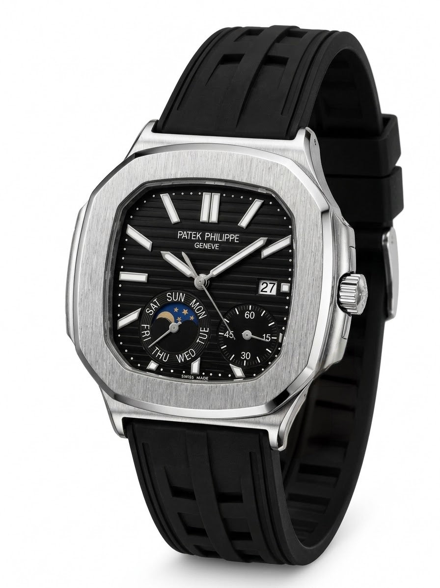 Aurex Calendar Moonphase (Black)