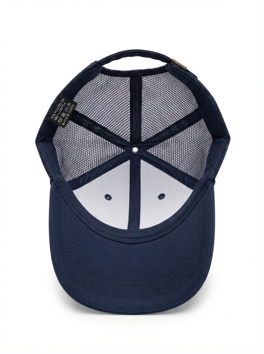 Vertex Navy Trucker Cap