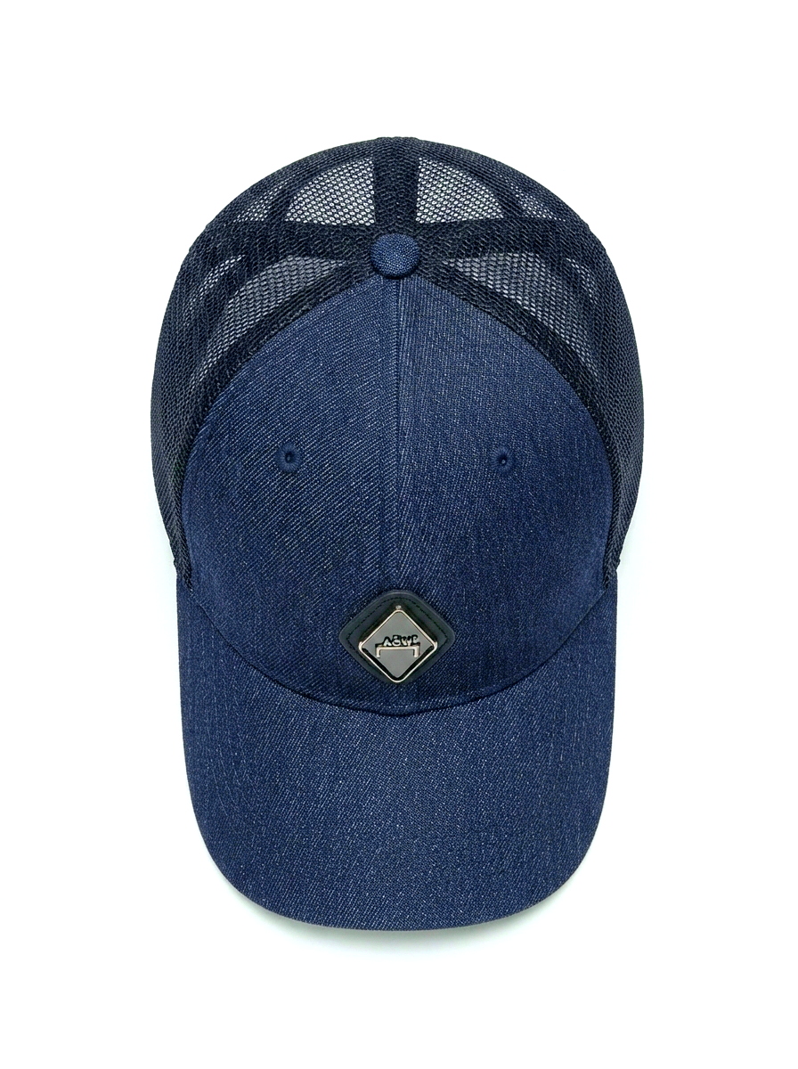 Vertex Navy Trucker Cap